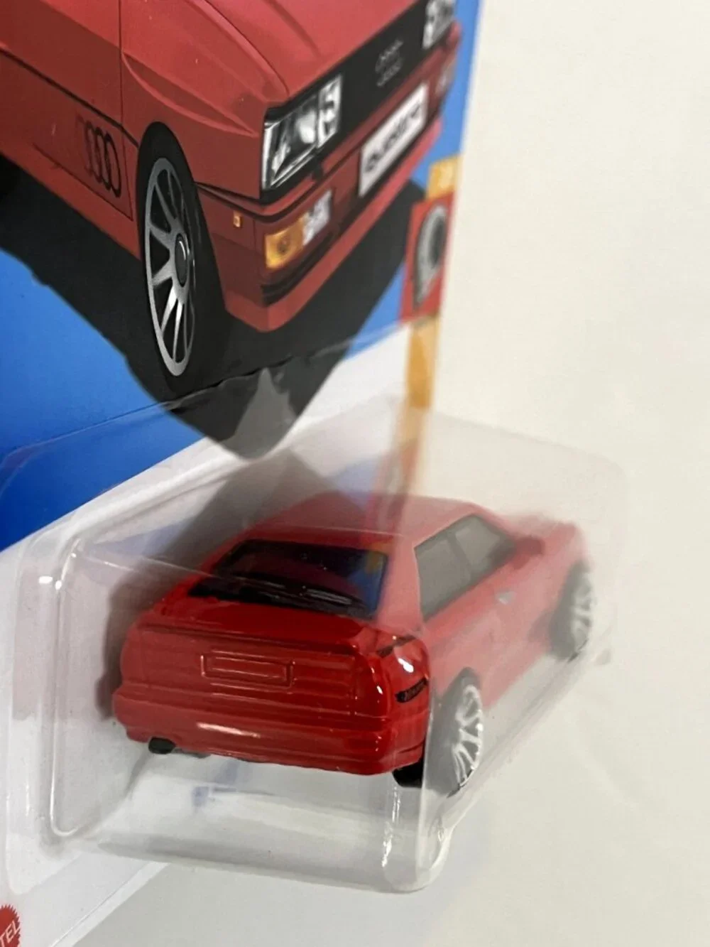 Hot Wheels '87 Audi Quattro HW Turbo 102/250 2/5 Red New for 2024 NOC